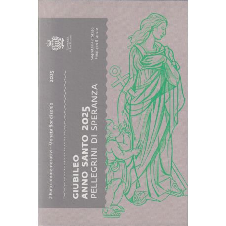 St marin - 2 Euro 2025 - Pèlerins de l’espoir