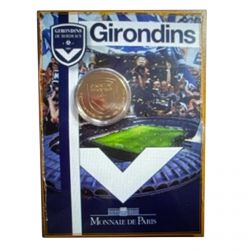 1,5 Euro 2010 - Girondins de Bordeaux - 25.000 ex - Cupro alu nickel
