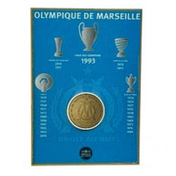 1,5 Euro 2011 - Olympique de marseille - 25.000 ex - Cupro alu nickel
