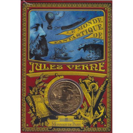 1/4 euro 2005 - Jules Verne - cupro nickel - 50.000 ex