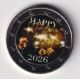 2 Euro couleur - Happy new year 2026 - N°5