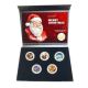 Coffret Spécial Noel - 5 Pièces 2 Euro couleur 