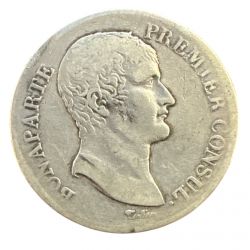 5 Francs Bonaparte 1er consul - AN 12 A Paris - B/TB