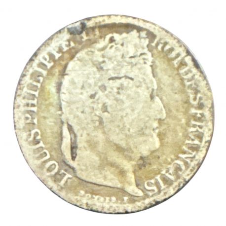 1/2 Franc Louis Philippe I - 1845 B Rouen - B