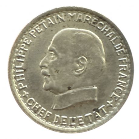 5 Francs Pétain - 1941 - TTB+