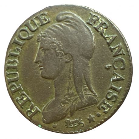 5 Centimes Dupré - AN 5 BB Strasbourg - TTB+