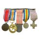 Barette 5 Décorations - Taille réduction - 1ère guerre mondiale - WWI