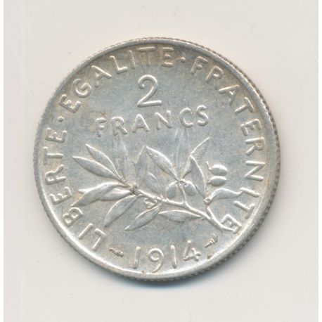 2 Francs Semeuse - 10g argent 0,835