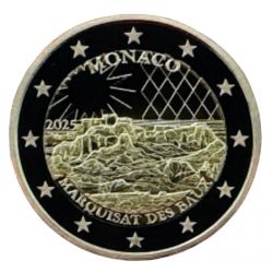 Monaco - 2 Euro 2025 - Marquisat des baux - Belle épreuve