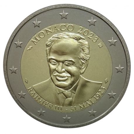 2€ Monaco 2023 - Rainier III - Belle épreuve - 25.000 ex
