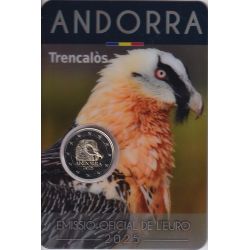 Andorre - 2 Euro 2025 - Gypaète barbu