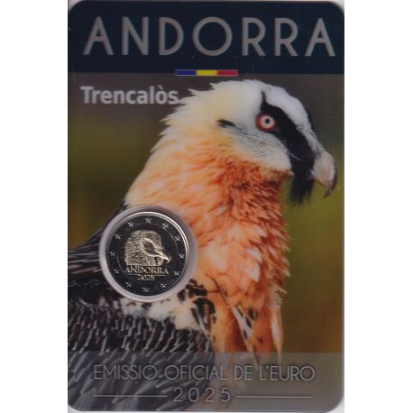 Andorre - 2 Euro 2025 - Gypaète barbu