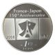 1,5 Euro 2008 - Relations diplomatiques France-Japon - Tableau Français - argent Belle Epreuve