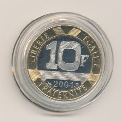 10 Francs Génie - 2001 - Belle épreuve