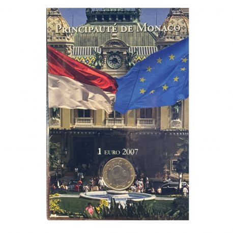 1€ Monaco Albert II - 2007 - avec différent