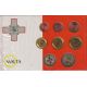 Malte - Série 8 Pieces 2008 - 1 cent à 2 Euro 