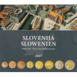Slovénie - Coffret BU 2007 