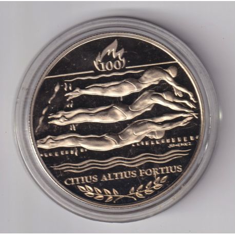 Médaille - JO Atlanta 1996 - escrime - cupronickel