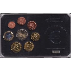 Finlande - Coffret 8 Monnaies - 1 Cent à 2 euro - années mélangées -  50.000 ex