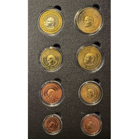 Vatican - Série 8 Pièces Vatican 2003 - Essai/Probe - UNC