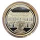 Médaille - L'opéra Garnier - Monuments de Paris - cuivre argenté - 40mm - Flan bruni
