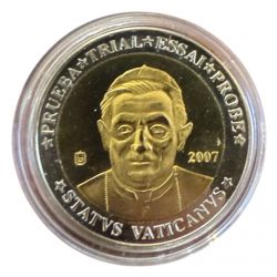 Vatican - 10 Euro Vatican 2007 - Essai/Probe - UNC
