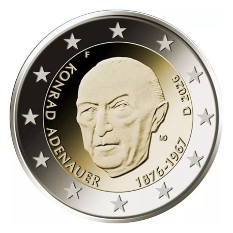  2€ Allemagne 2026 - Konrad Adenauer