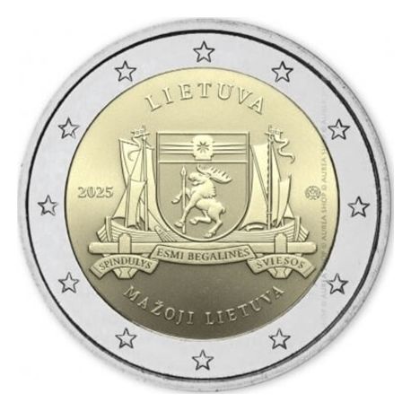 2€ Lituanie 2026 - Région de Lituanie Mineure