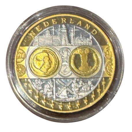 Médaille - Frappe hommage Euro - Pays-Bas - Europa - argent 20g 0,999