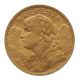Suisse - 20 Francs or - or 6,45g 0,900 - 