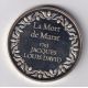 Médaille - La mort de Marat - 1793 - Jacques Louis David - Les 100 plus grands chefs-d'oeuvre - argent 65g 0,800 - 50,5mm - SUP