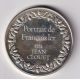 Médaille - Portrait François 1er - 1524 - Jean Clouet - Les 100 plus grands chefs-d'oeuvre - argent 65g 0,800 - 50,5mm - SUP