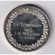 Médaille - Le téméraire - 1838 - JM William Rurner - Les 100 plus grands chefs-d'oeuvre - argent 65g 0,800 - 50,5mm - SUP