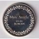 Médaille - Marc Aurèle - 161-180 - Roman - Les 100 plus grands chefs-d'oeuvre - argent 65g 0,800 - 50,5mm - SUP