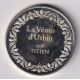 Médaille - La vénus d'Urbain - 1538 - Titien - Les 100 plus grands chefs-d'oeuvre - argent 65g 0,800 - 50,5mm - SUP