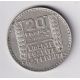 20 Francs Turin - 1933 - rameaux courts - TTB