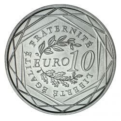 10 Euro 2010 -  Ile de France - argent 10g 0,900 - Euro des Régions - SUP