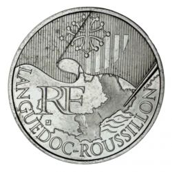 10 Euro 2010 - Languedoc - argent 10g 0,900 - Euro des Régions - SUP