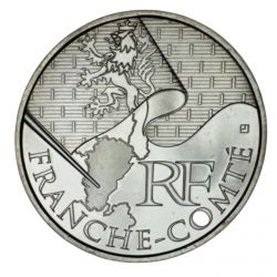 10 Euro 2010 - Franche-comté - argent 10g 0,900 - Euro des Régions - SUP