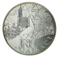 10 Euro des Régions - Alsace - 2011 - argent