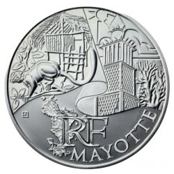 10 Euro des Régions - Mayotte - 2011 - argent 10g 0,500 - SUP