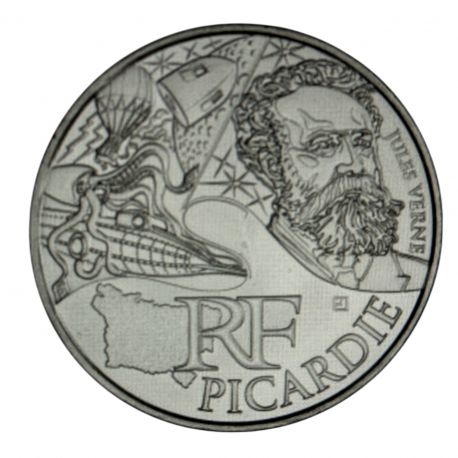 10 Euro des Régions - Picardie - 2012 - argent 10g 0,500 - SUP