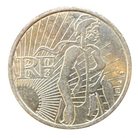 5 Euro 2008 - Semeuse - argent 10g 0,500 - TTB+
