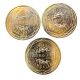 3 X 25 Euro 2013 - Respect Justice Laïcité - argent 18g 0,500 - SUP