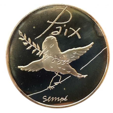 50 Euro Paix/Sempé - 2014 - Printemps/été - argent
