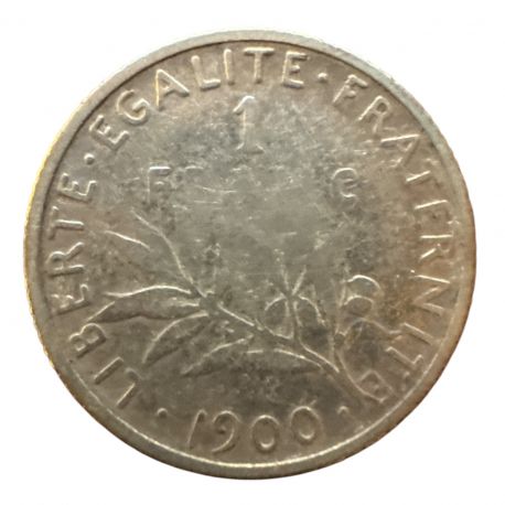 1 Franc Semeuse - 1900 - argent - TB