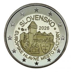 2€ Slovaquie 2026 - ville de Trenčín