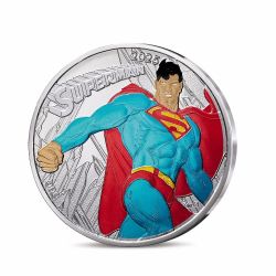 10 Euro 2025 - Superman - DC Comics - argent Brillant Universel
