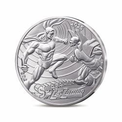 10 Euro 2025 - Superman et Lex luthor N°12/18 - DC Comics - argent Brillant Universel