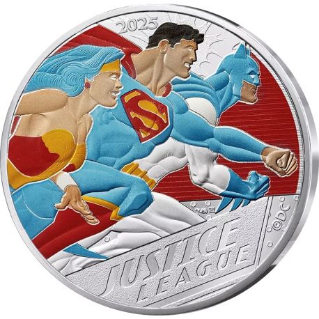 50 Euro 2025 - Superman N°3/4 - DC Comics - argent Brillant Universel